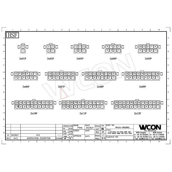 4.2mm Straight Wire To Board Connector Wafer Wire To Board Power Connector