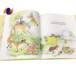 Full Color English Educational Kids Book Printing Custom Children Book Printing