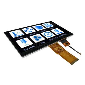 7" Inch IPS TFT LCD Touch 1024x600 Full Viewing Angle RGB Interface