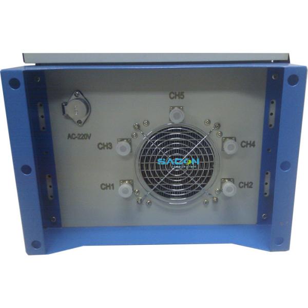 Outside Waterproof Drone Signal Jammer 5 Bands For Aircraft / Prison , 215w