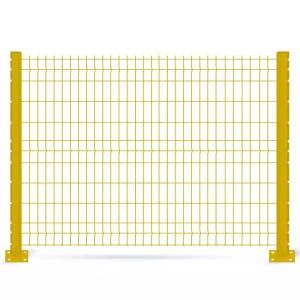 Q195 Q235 3D Wire Curved Fence Panel 75mmx150mm 60mmx150mm