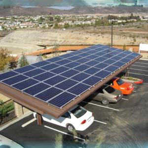 Carport Ground Mounted Pv Systems Hot Dip galvanizing anodized solar structure
