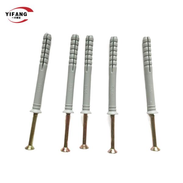 Buy Galvanized Steel Wall Plug Plastic Expansion Anchor Shock Resisting at wholesale prices