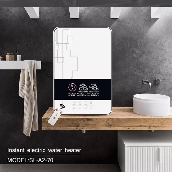 7000W Bathroom Instant Hot Water Heater For Shower Wall Mounted