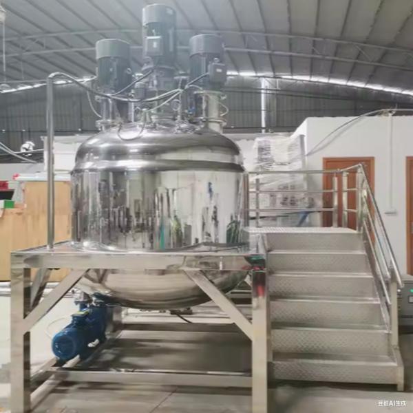 Buy 1000L Vacuum Homogenizer Mixer for Toothpaste Skin Care Cream at wholesale prices
