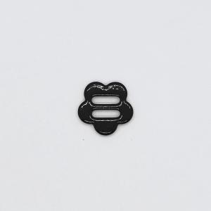 Flower Shape 8mm Slide Lock Bra Strap Adjusters