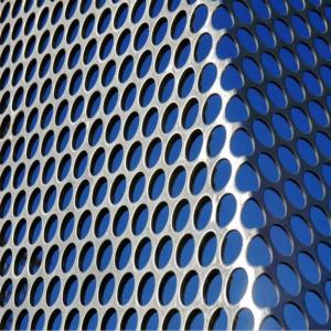 Low Carbon Steel Perforated Mesh Sheet 3mm perforated metal sheet 10ft Length