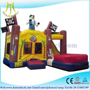 Hansel popular pirate ship bouncy castle for commercial use