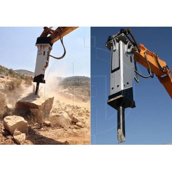 Tool Bit MSB SAGA81 SAGA100 SAGA120 Chisel For Demolition Trenching Quarry Excavator Hydraulic Breaker Rock Hammer Parts