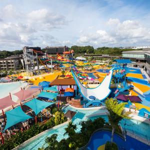 Commercial Water Playground Amusement Park Comprehensive Inflatable Water Play