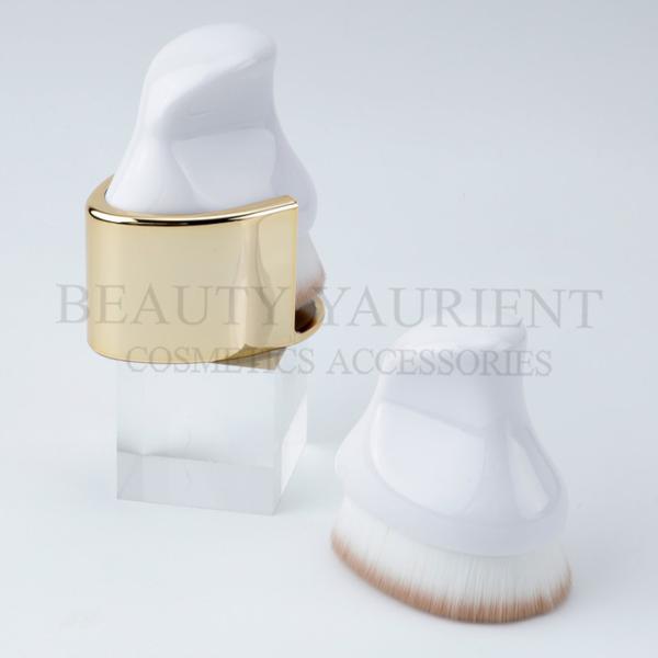 ISO14000 Private Iron Style Flat Top Liquid Foundation Makeup Brush Patented