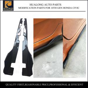 High Performance Auto Parts / Side Skirt For 10th Generation Honda Civic