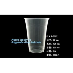 Biodegradable Eco Friendly Pla Soup Paper Cup With Pla Lid,Biodegradable CPLA