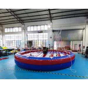 Monkey Bounce House 0.55mm PVC Inflatable Climbing Wall