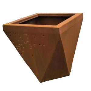 Urban garden decorative metal planters flower pot