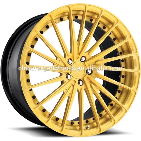 2-Piece Forged Alloy Rims For Lamborghini Huracan / Rim 20" Forged Wheels 5x120