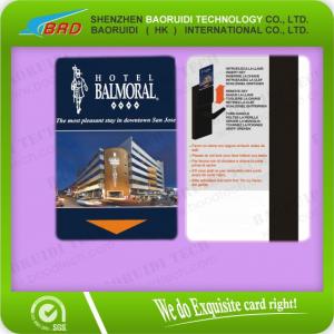Quality Hot hotel magnetic key card magnetic strip card for sale