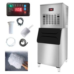 China 300KG Automatic Snow Ice Block Making Commercial Ice Maker Machine for Business Stainles Steel Cooling Type Water cooling on sale
