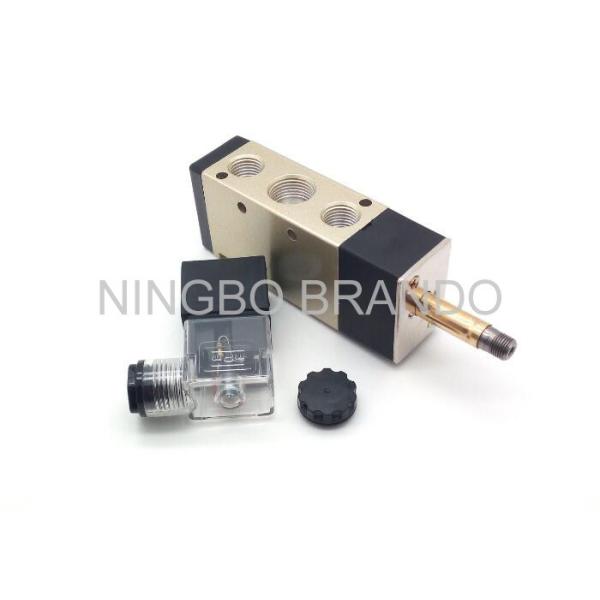 Buy Inner Guide Type Pneumatic Cylinder Valve With G1/4" Port Size Exhaust at wholesale prices