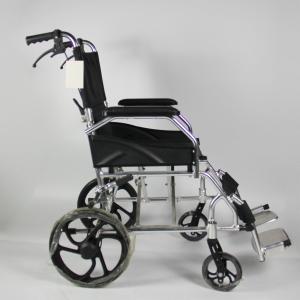 Compact Small Aluminum Manual Wheelchair For Travel