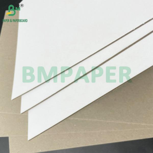 1.2mm 1.5mm Rigid Board With One White Face Grey Back For Jewelry Box