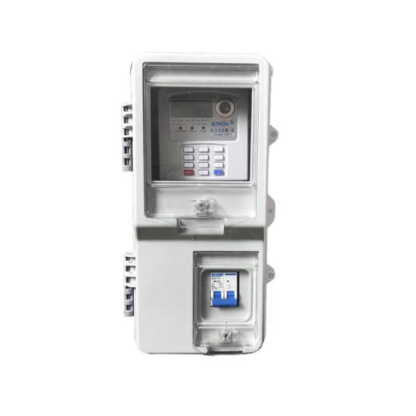 Smart Keypad Prepaid Single Phase Electricity Meter With Independent Vending