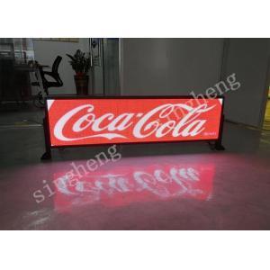 HD Back Window Led Display , Car Window Led Sign P5 Mobile Advertising