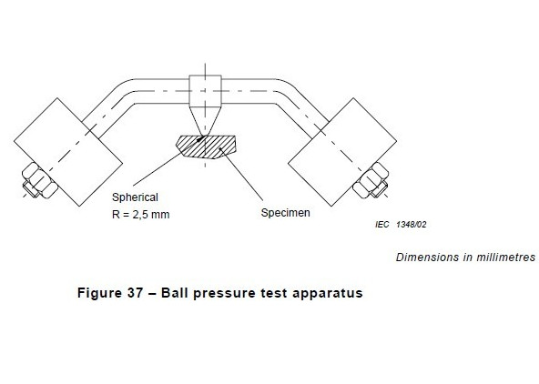 Heat Resistance 20N IEC60884 Ball Pressure Test Apparatus
