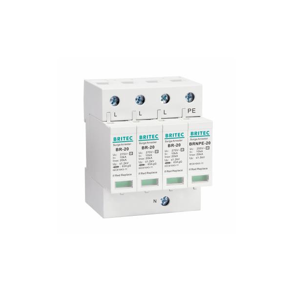 Buy 275V AC Surge Protector 20kA Electrical Lightning Protective Device at wholesale prices
