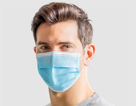 Hypoallergenic Disposable Medical Mask Water Soluble Comfortable To Wear