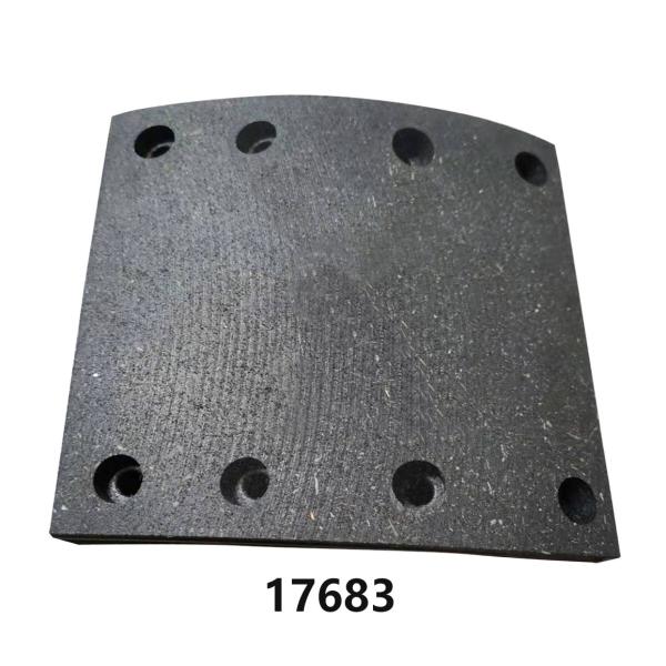 Truck Spare Parts Brake Linings For MAN MERCEDES BENZ WVA 17683 None Asbesto