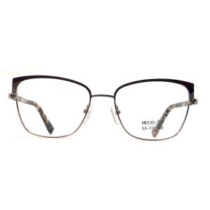 MD132 Unisex Metallic Optical Frames Premium Quality Stainless Steel Material