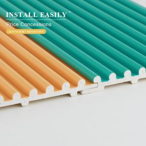 Co Extruded Wood Plastic Composite PVC Wall Panels 15mm