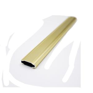 Chemical Polished Aluminium Profile Flat For Closet Decoration
