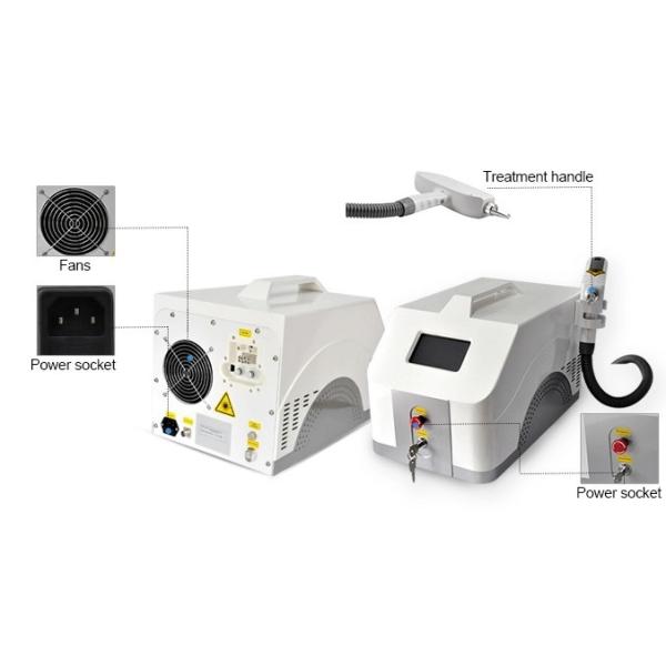 Q Switched ND Yag Laser Machine 1064nm 532nm For Removal Eye Wrinkles