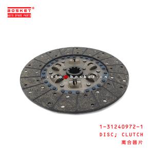 China 1-31240972-1 Clutch Disc 1312409721 For ISUZU FVM on sale
