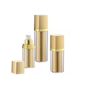 White Cosmetic Airless Bottle 15ml 20ml