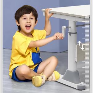 Modern Design Adjustable Height Study Table for Small Computer in Library