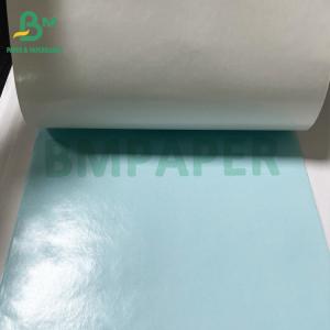 China Smooth 80gsm Greaseproof White Blue Silicon Coated Release Paper on sale