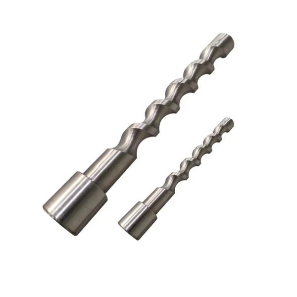 2025 Custom Auger Stainless Steel Feedscrew Factory Barrel Worm Harden Steel Feed Screw