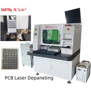 AC220V FR4 Precision Laser Pcb Depaneling Machine 2500mm/s