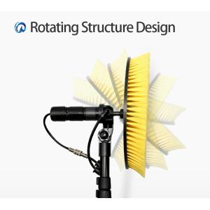 China Cold Wash Solar Panel Washing Equipment with Yellow Brush and Automatic PV Cleaning on sale