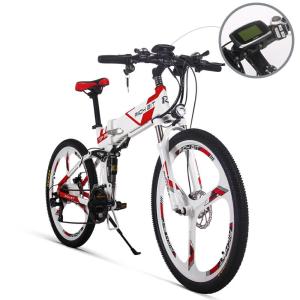EU STOCK Rich Bit Top 860 26 Inch Full Suspension Folding E Bike 36v 250w 21