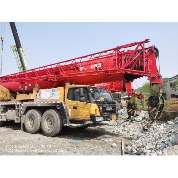 China Construction Lifting Equipment Cranes Hydraulic Truck Mounted Used SA NY STC1300C8 130t Mobile Truck Cranes Price For Sale