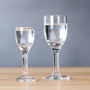 Machine Made 2 Oz Goblet Shot Glass For Wine Tasting