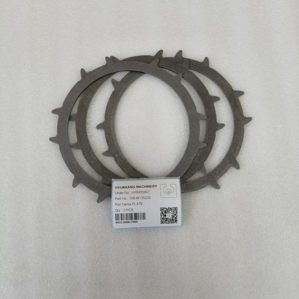 Hyunsang Excavator Parts PLATE 708-8F-35120 708-8F-35230 FOR PC160, PC180, PC190, PC200