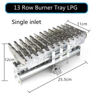 11 Row Single Row Single Intake Burner