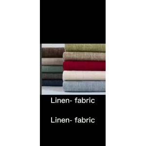 Quality Upholstery Soft Sofa 100%polyester Faux Linen Look Fabric for sale