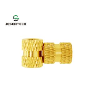 Custom Brass Knurled Industrial Metal Nuts Automatic Winding Machine Use