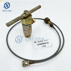 OKADA310 Charger Kit Hydraulic Breaker Parts for Machinery Nitrogen Refill Valve